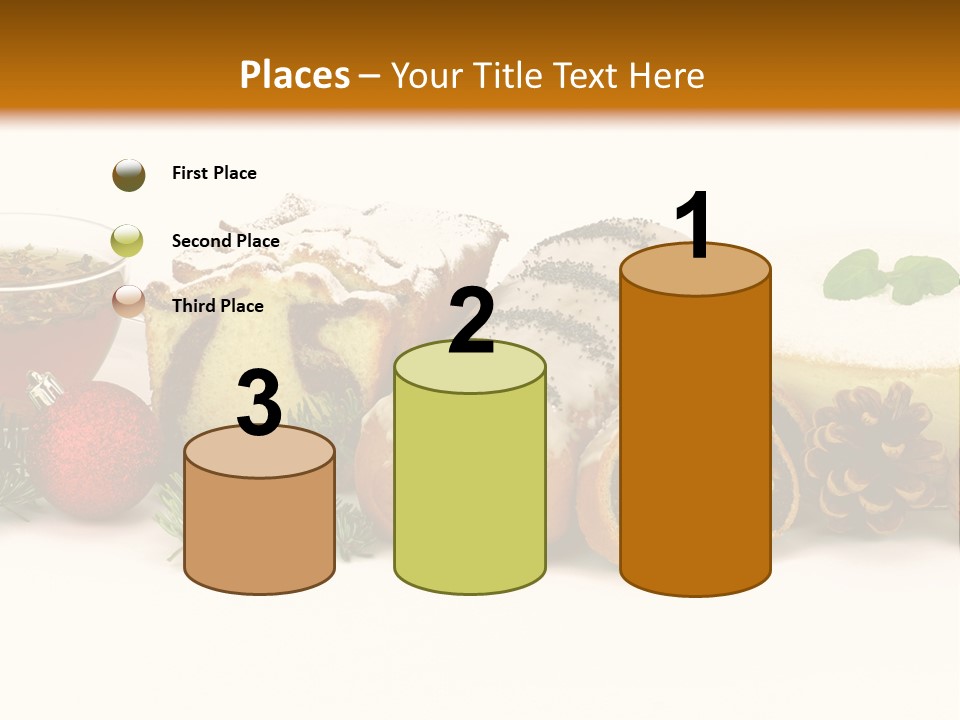 Mleko Cukierek Cukierki PowerPoint Template