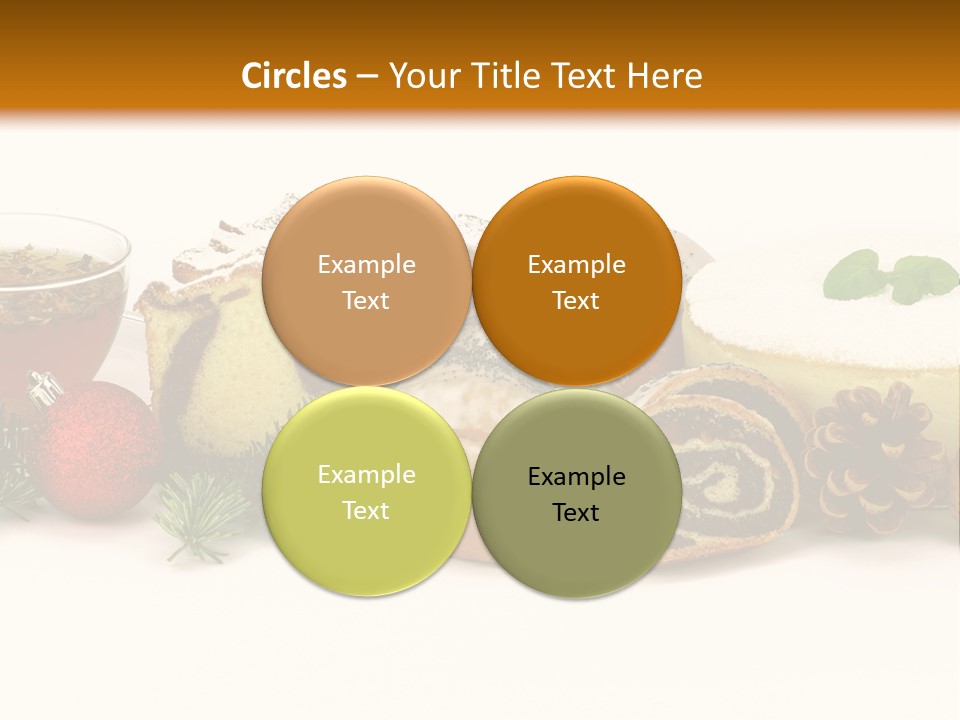 Mleko Cukierek Cukierki PowerPoint Template