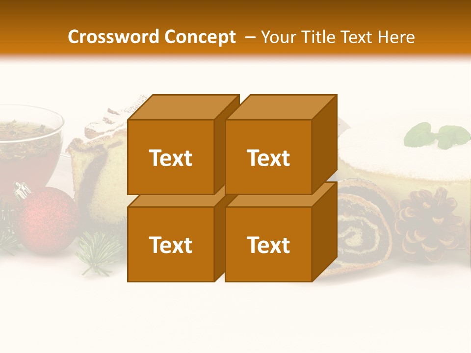 Mleko Cukierek Cukierki PowerPoint Template