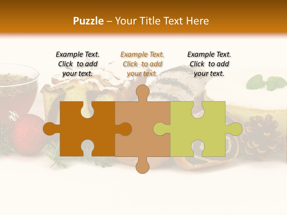 Mleko Cukierek Cukierki PowerPoint Template