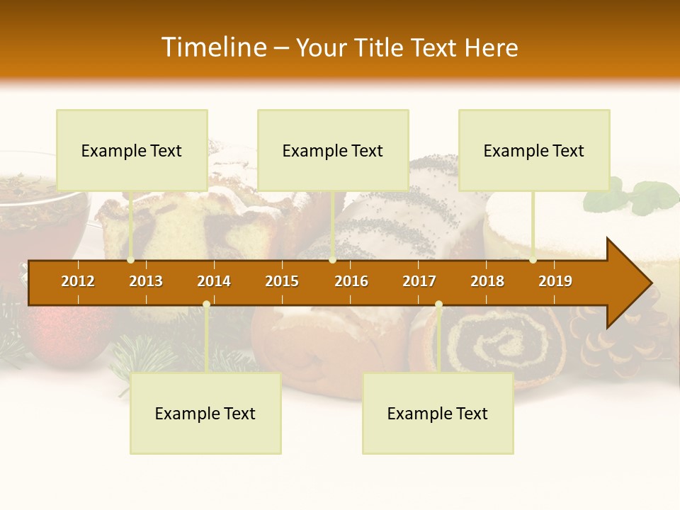 Mleko Cukierek Cukierki PowerPoint Template