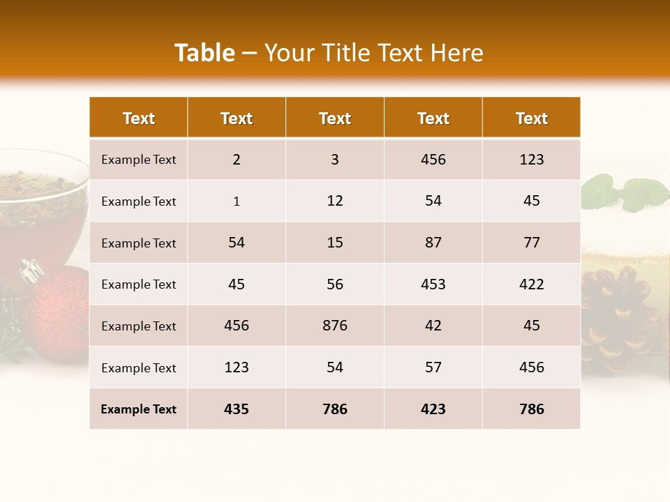 Mleko Cukierek Cukierki PowerPoint Template