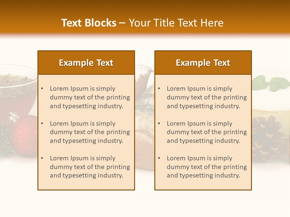 Mleko Cukierek Cukierki PowerPoint Template