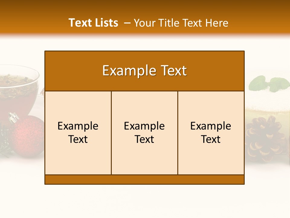 Mleko Cukierek Cukierki PowerPoint Template