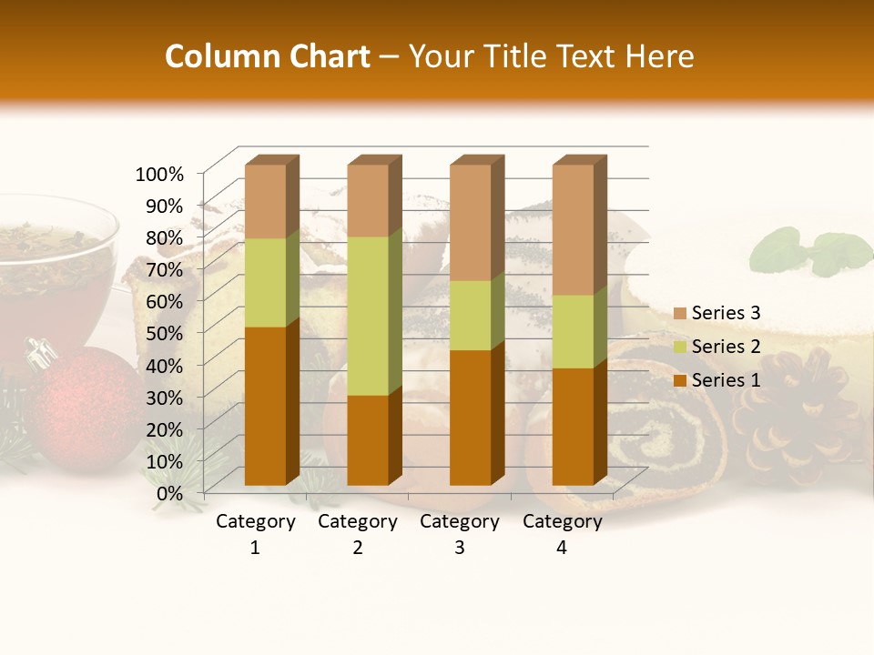 Mleko Cukierek Cukierki PowerPoint Template