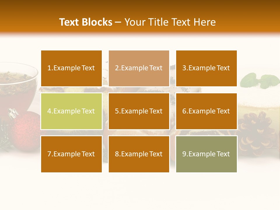 Mleko Cukierek Cukierki PowerPoint Template