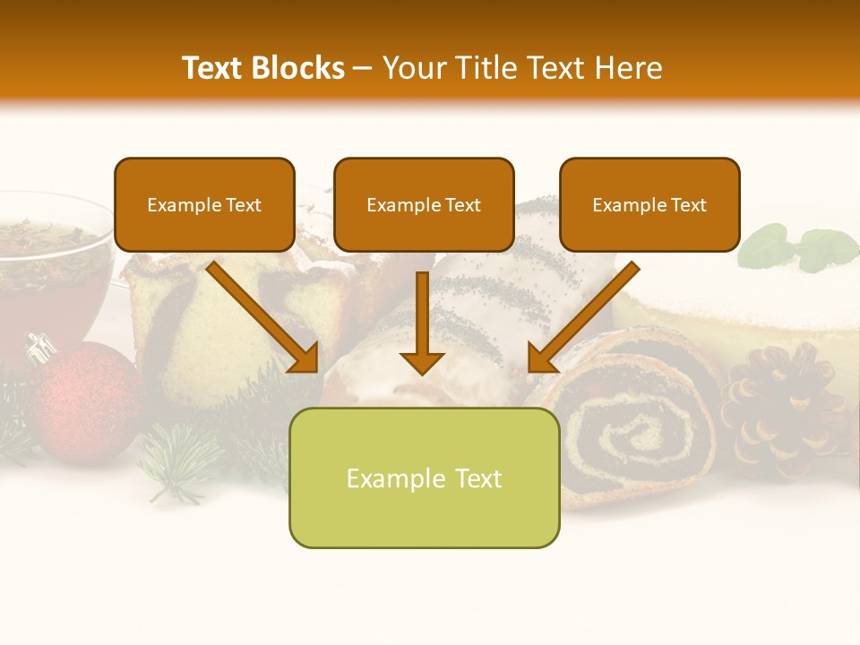 Mleko Cukierek Cukierki PowerPoint Template