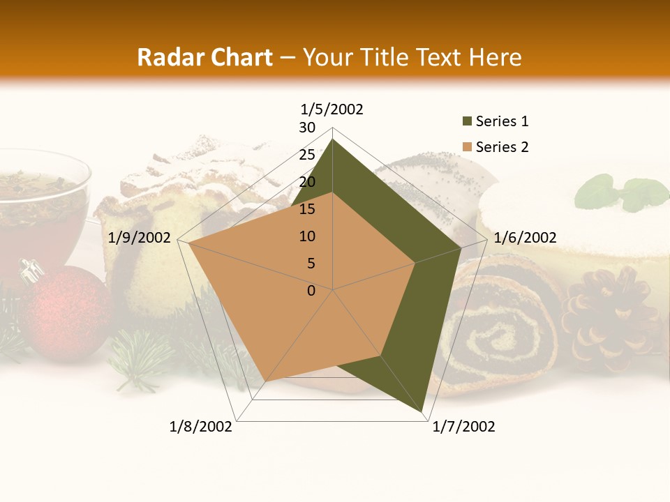 Mleko Cukierek Cukierki PowerPoint Template