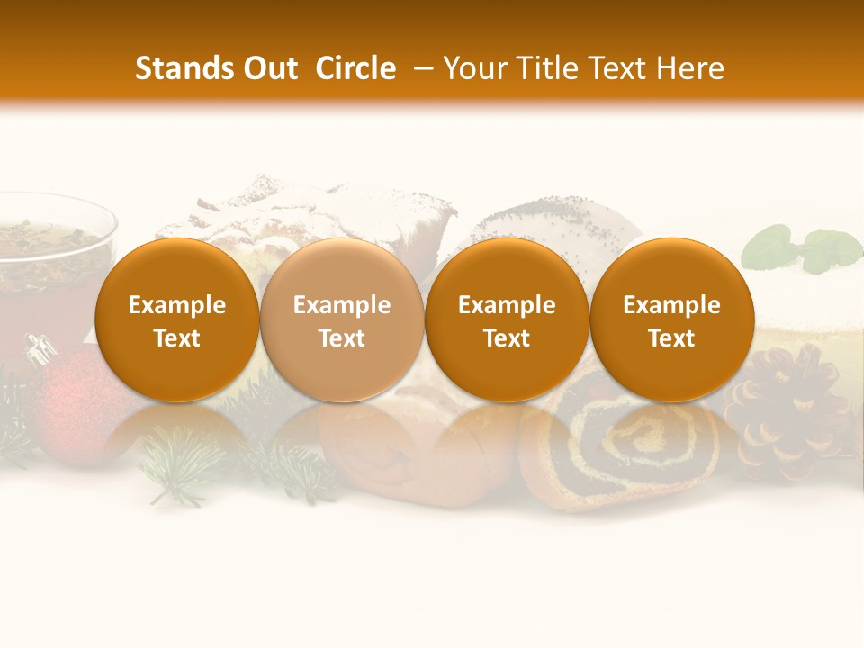 Mleko Cukierek Cukierki PowerPoint Template