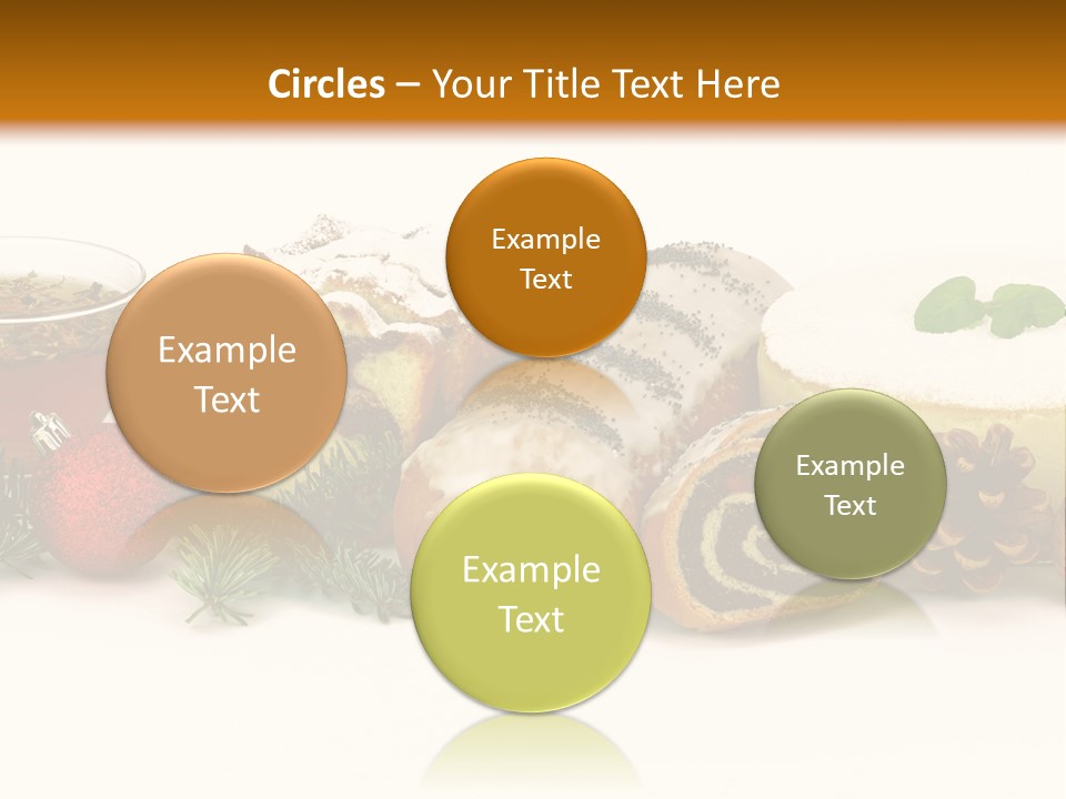 Mleko Cukierek Cukierki PowerPoint Template