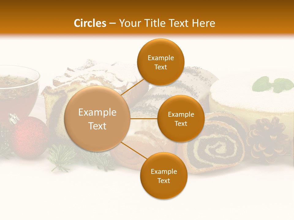 Mleko Cukierek Cukierki PowerPoint Template