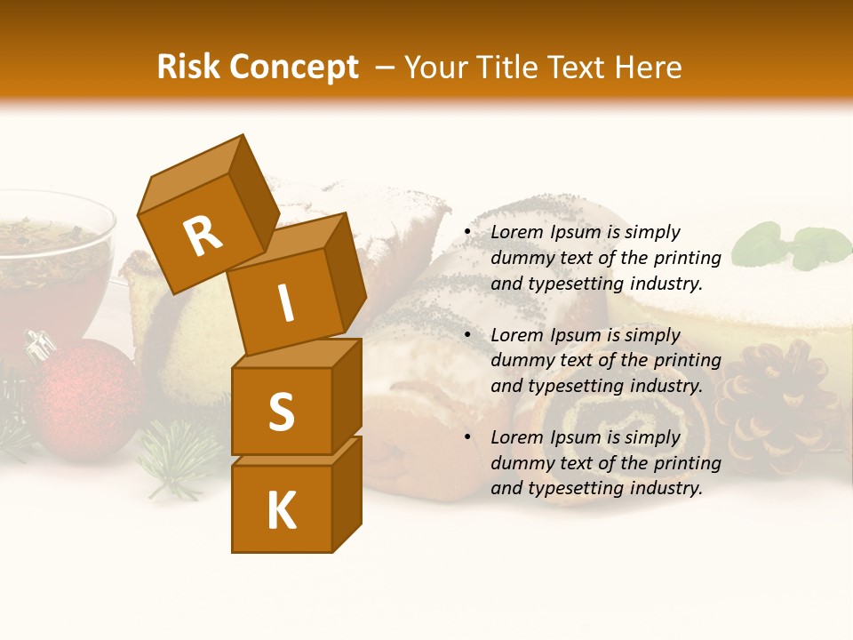 Mleko Cukierek Cukierki PowerPoint Template