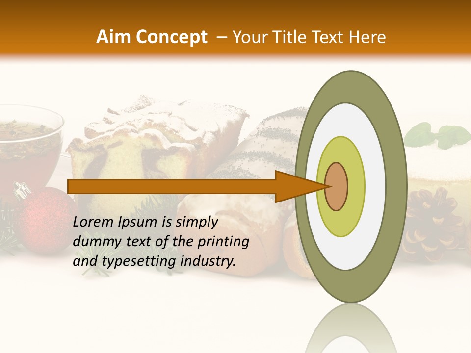 Mleko Cukierek Cukierki PowerPoint Template