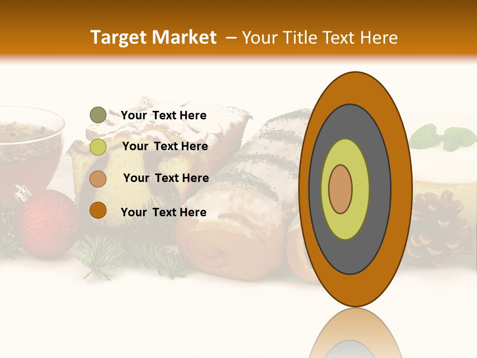 Mleko Cukierek Cukierki PowerPoint Template