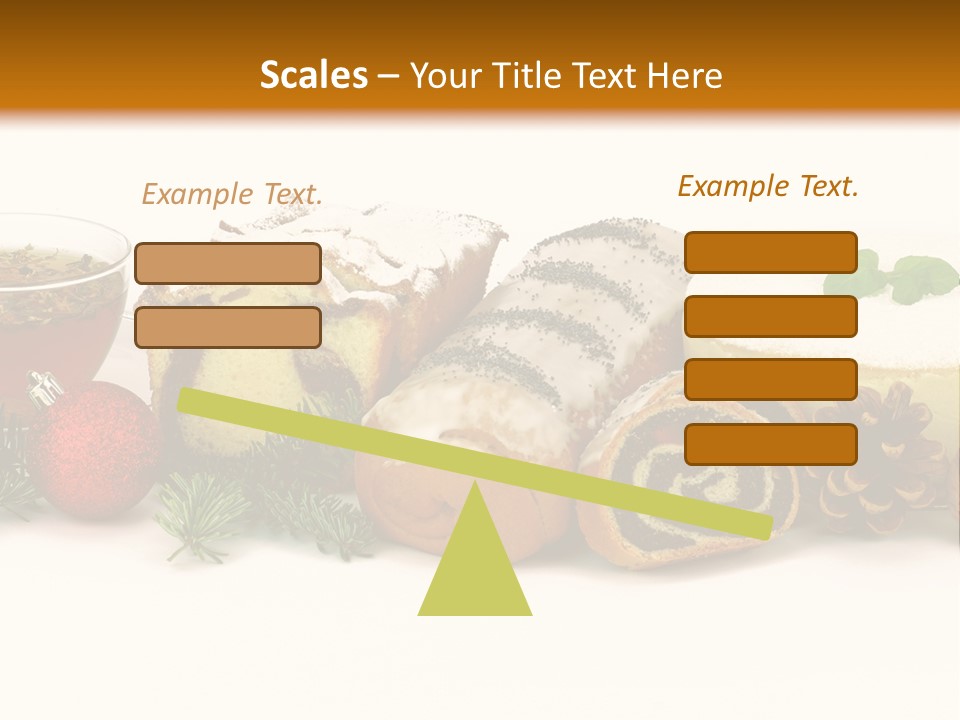 Mleko Cukierek Cukierki PowerPoint Template