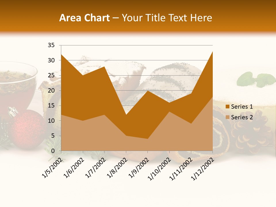 Mleko Cukierek Cukierki PowerPoint Template