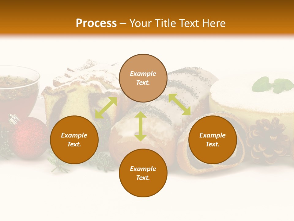 Mleko Cukierek Cukierki PowerPoint Template