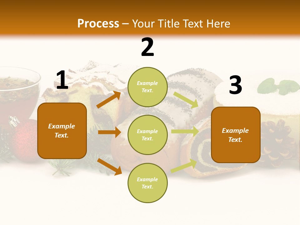 Mleko Cukierek Cukierki PowerPoint Template