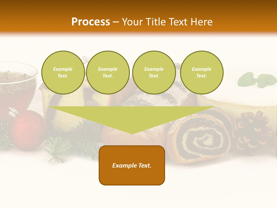Mleko Cukierek Cukierki PowerPoint Template
