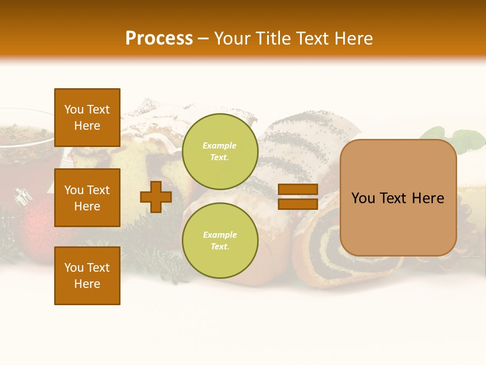 Mleko Cukierek Cukierki PowerPoint Template