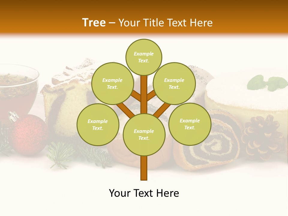 Mleko Cukierek Cukierki PowerPoint Template