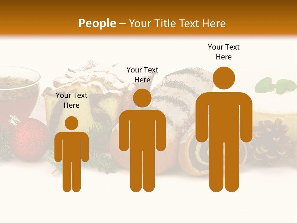 Mleko Cukierek Cukierki PowerPoint Template