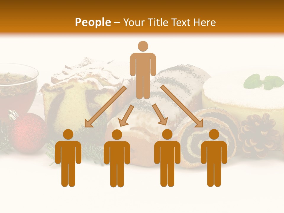 Mleko Cukierek Cukierki PowerPoint Template