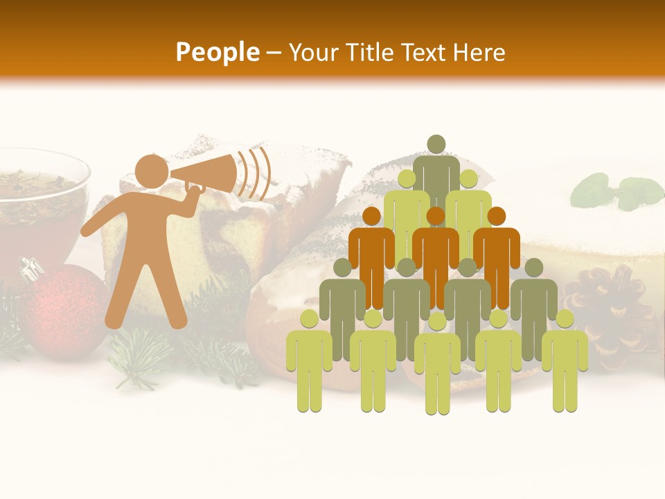 Mleko Cukierek Cukierki PowerPoint Template