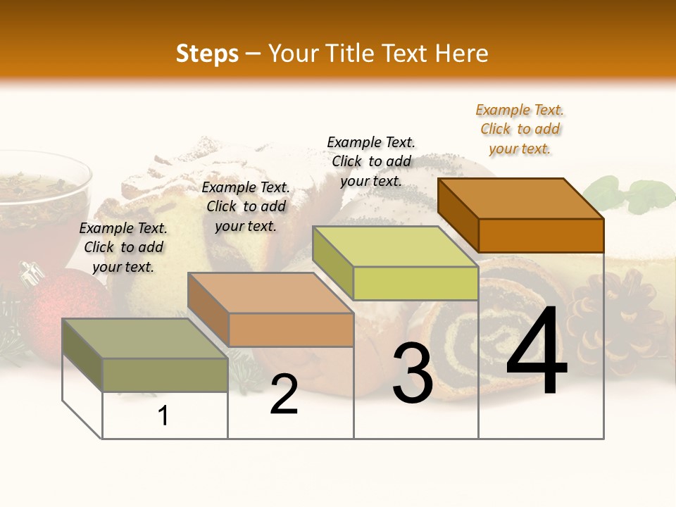 Mleko Cukierek Cukierki PowerPoint Template
