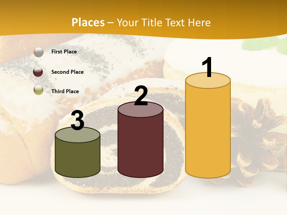 Makowiec Cukierki Orzech PowerPoint Template
