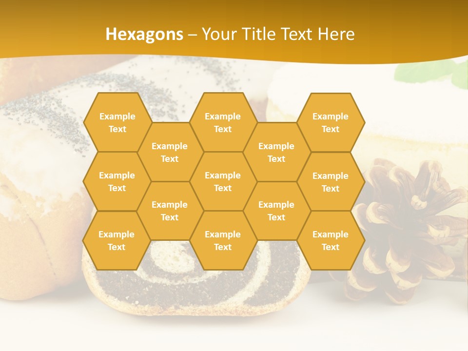 Makowiec Cukierki Orzech PowerPoint Template