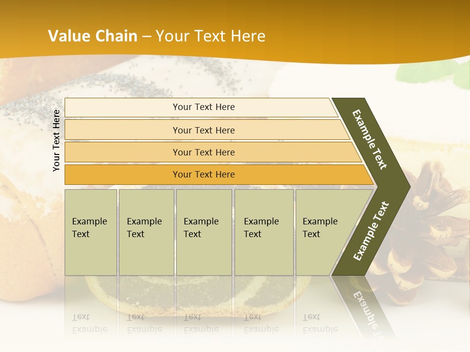 Makowiec Cukierki Orzech PowerPoint Template