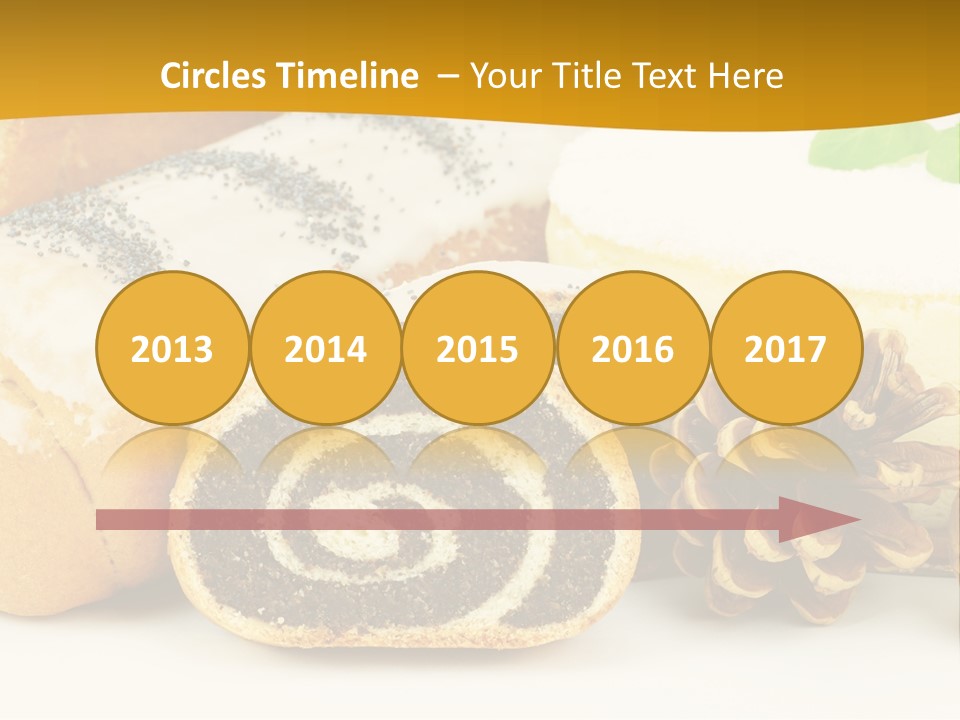 Makowiec Cukierki Orzech PowerPoint Template