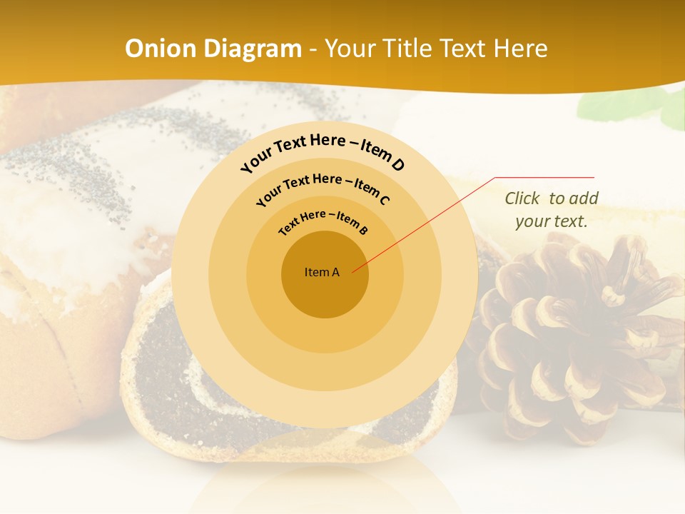 Makowiec Cukierki Orzech PowerPoint Template