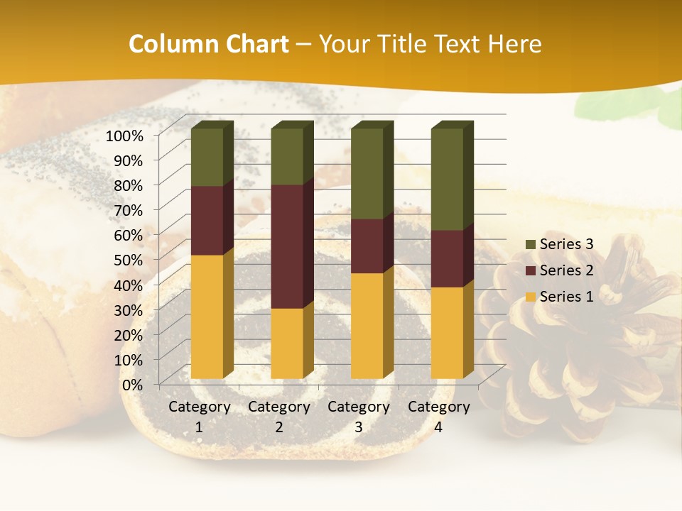 Makowiec Cukierki Orzech PowerPoint Template