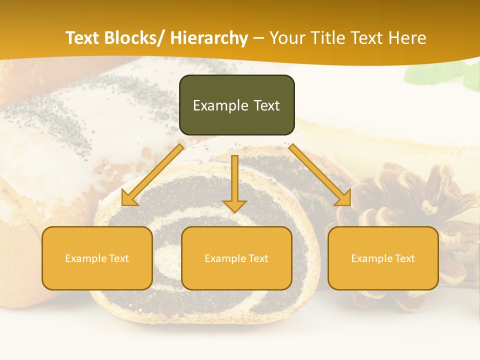 Makowiec Cukierki Orzech PowerPoint Template