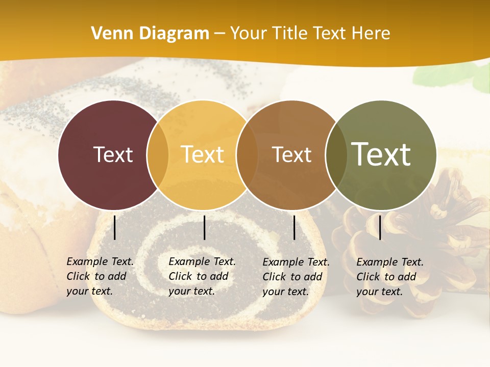 Makowiec Cukierki Orzech PowerPoint Template