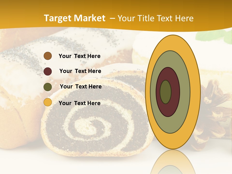 Makowiec Cukierki Orzech PowerPoint Template