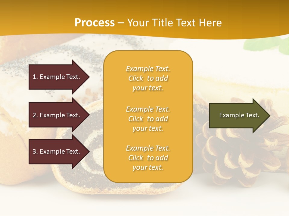 Makowiec Cukierki Orzech PowerPoint Template