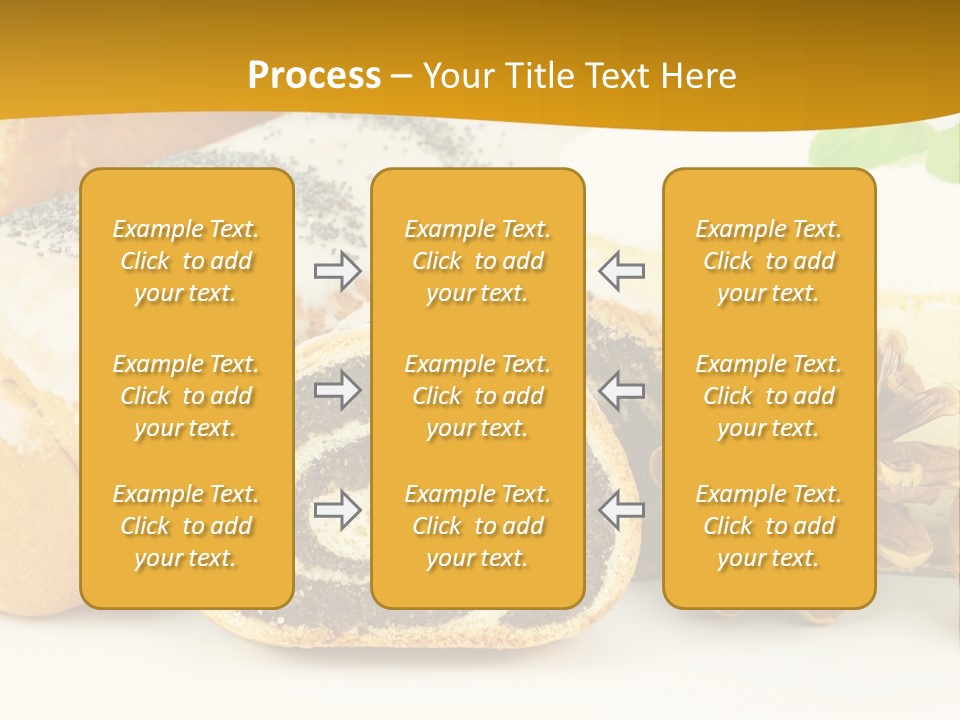 Makowiec Cukierki Orzech PowerPoint Template