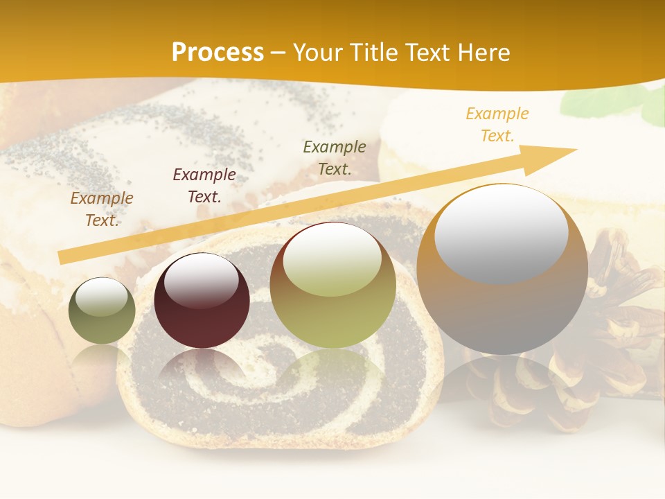 Makowiec Cukierki Orzech PowerPoint Template