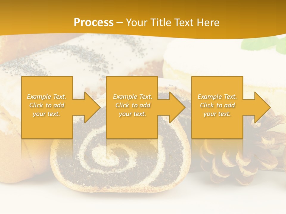 Makowiec Cukierki Orzech PowerPoint Template