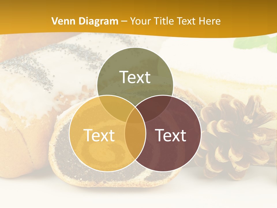 Makowiec Cukierki Orzech PowerPoint Template