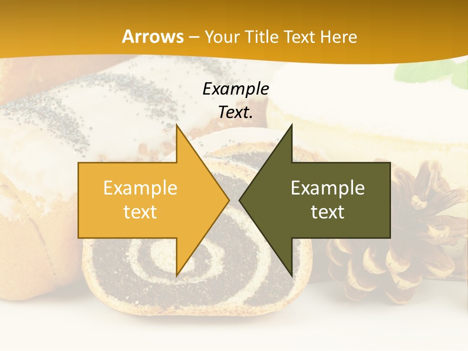 Makowiec Cukierki Orzech PowerPoint Template