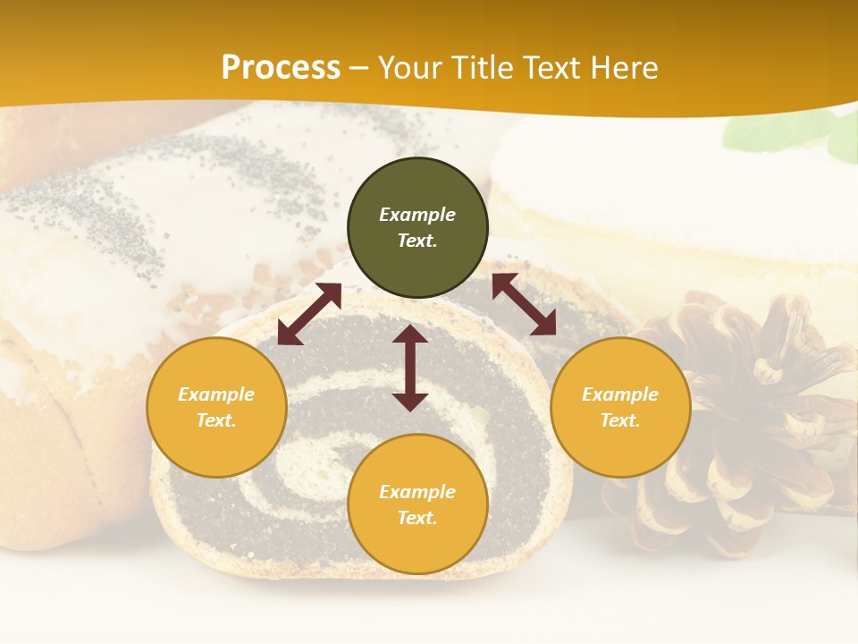 Makowiec Cukierki Orzech PowerPoint Template