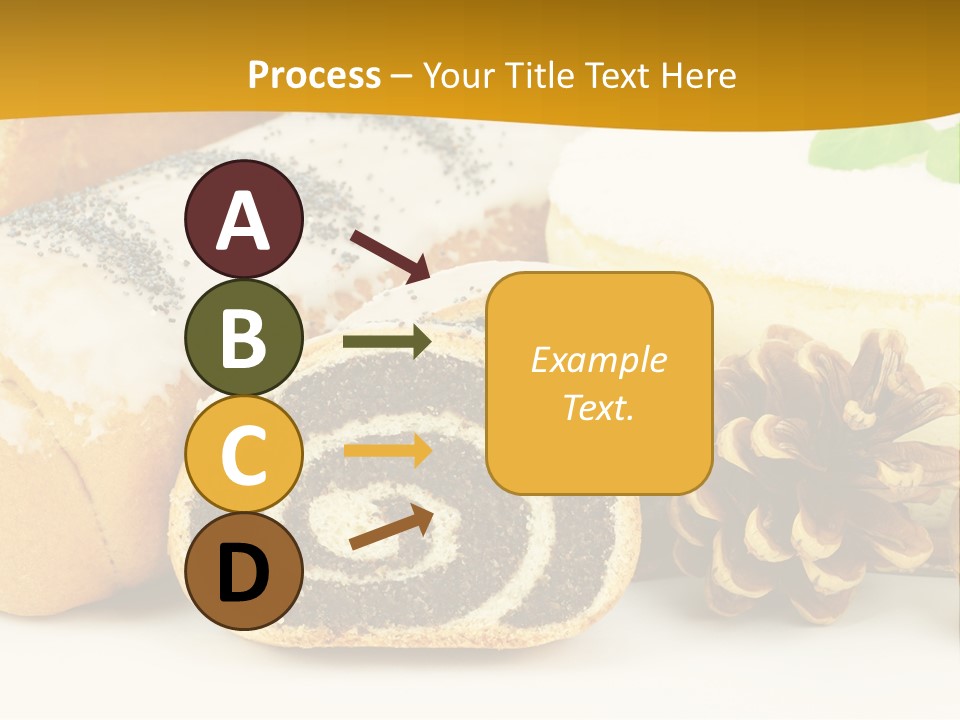 Makowiec Cukierki Orzech PowerPoint Template