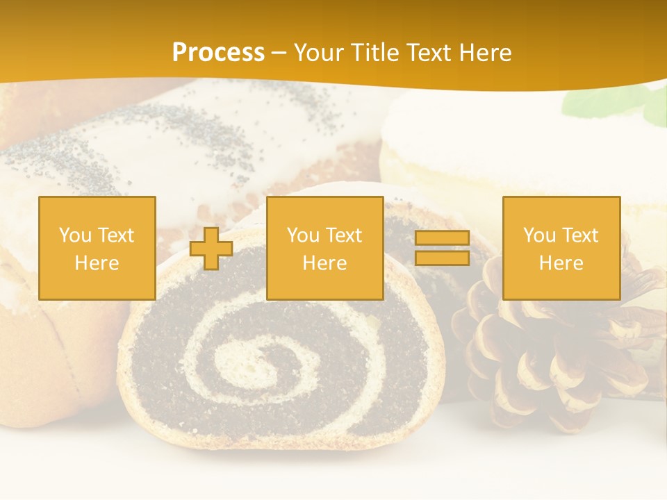 Makowiec Cukierki Orzech PowerPoint Template