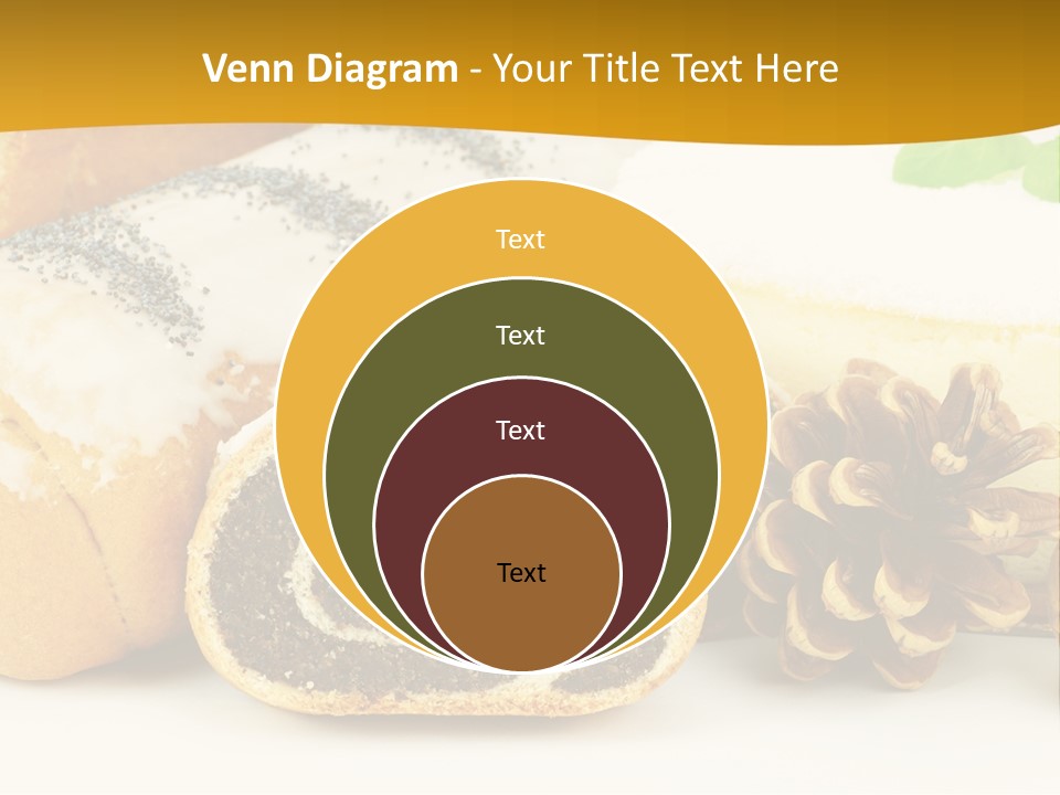 Makowiec Cukierki Orzech PowerPoint Template
