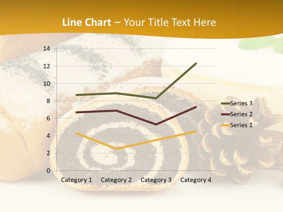 Makowiec Cukierki Orzech PowerPoint Template