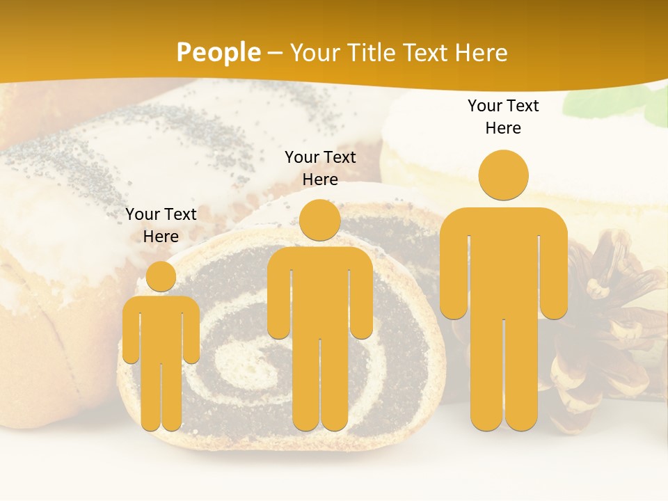 Makowiec Cukierki Orzech PowerPoint Template